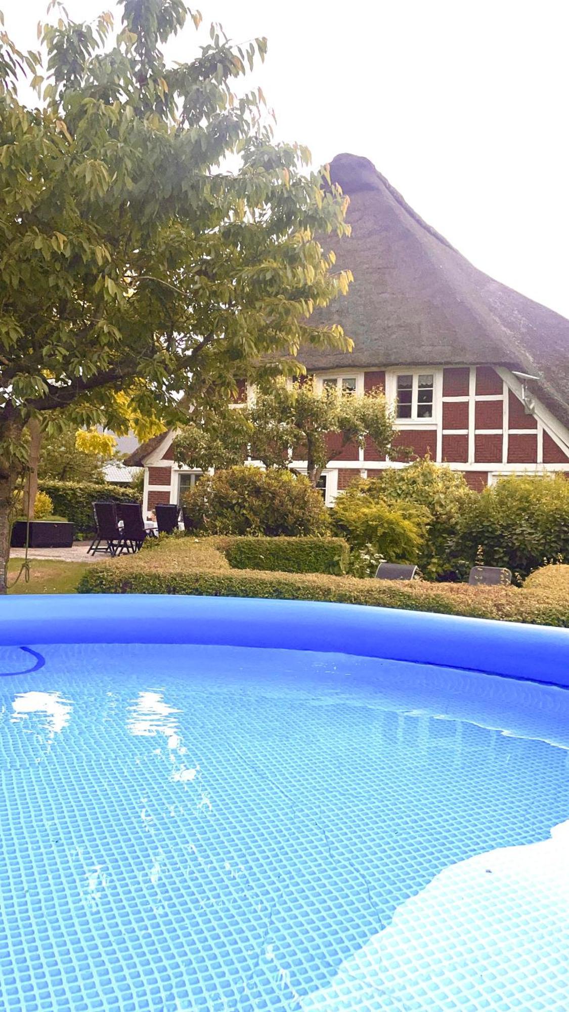 Altes Landhaus Oste, Klavier Appartement, 2 Zimmer Mit Kamin Hemmoor Exterior foto